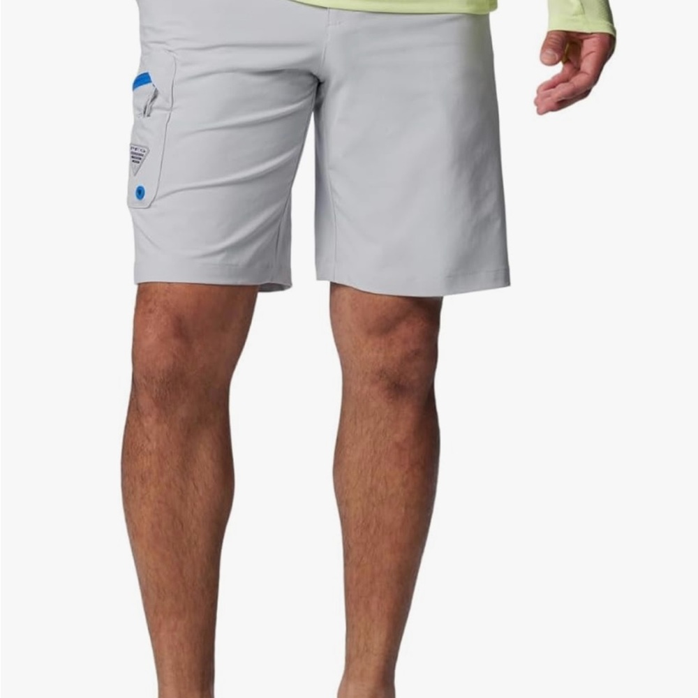 NWT Mens Columbia Terminal Tackle Short 30” Gray